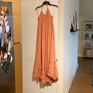 Free people maxi/bridesmaids dress